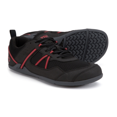 Xero Shoes Minimal-Travelschuhe Prio schwarz/rot Herren